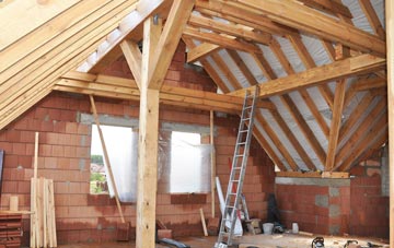 Forncett End attic trusses